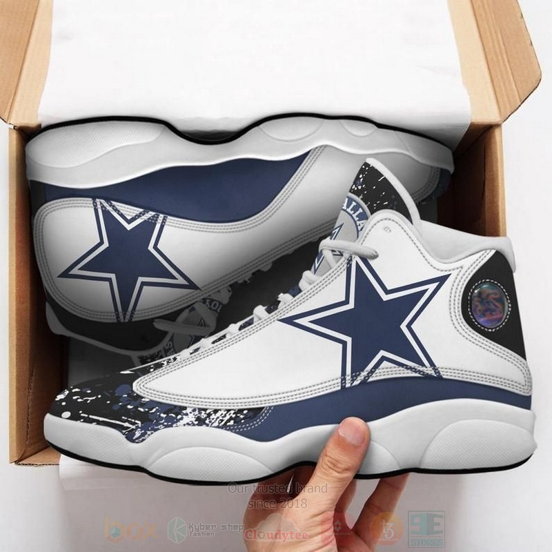 Dallas_Cowboys_Football_NFL_Air_Jordan_13_Shoes
