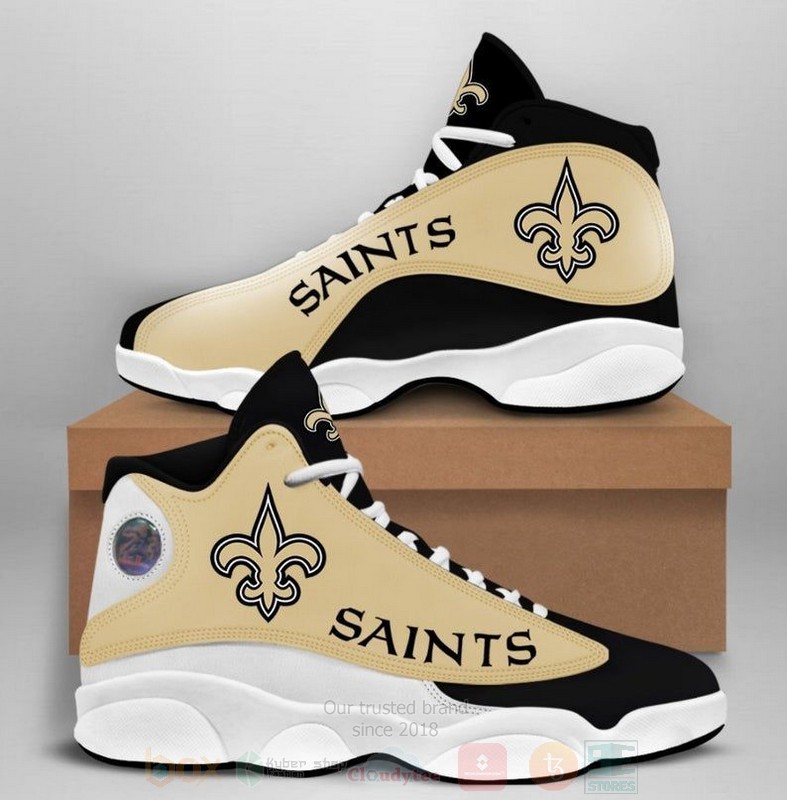 New_Orleans_Saints_NFL_Air_Jordan_13_Shoes