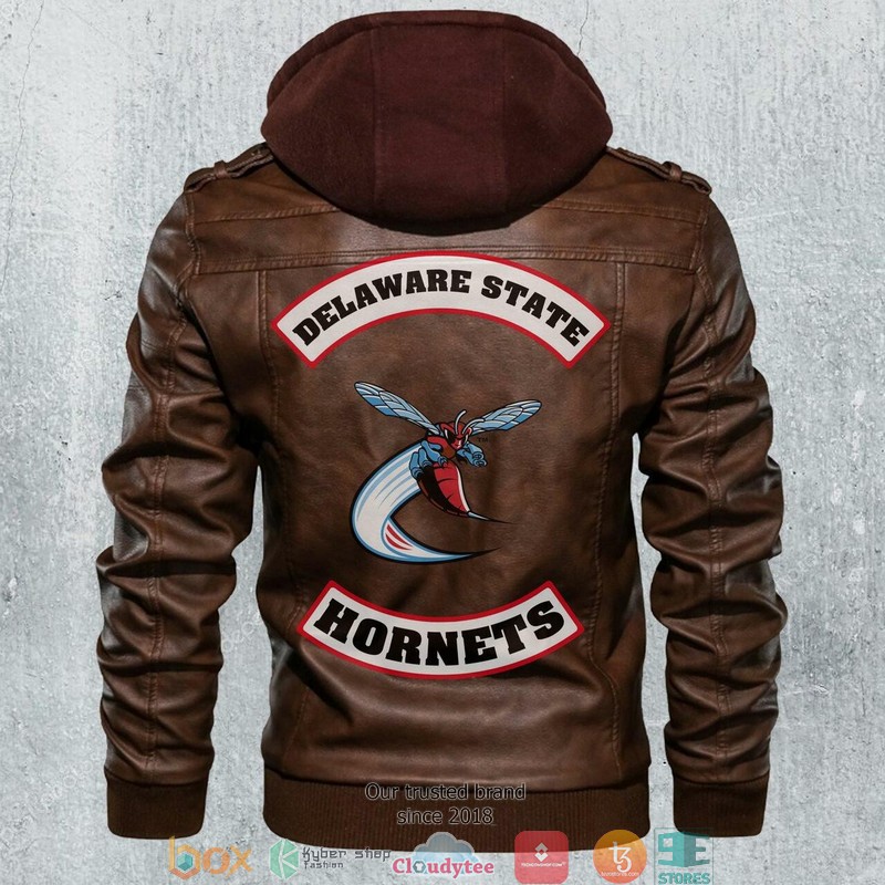 Delaware_State_Hornets_NCAA_Football_Leather_Jacket