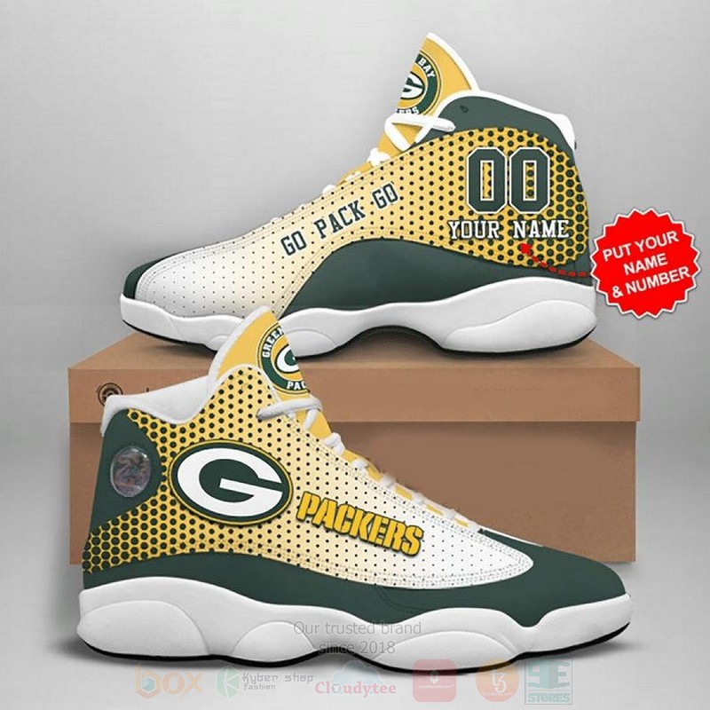 Green_Bay_Packers_NFL_Personalized_Air_Jordan_13_Shoes