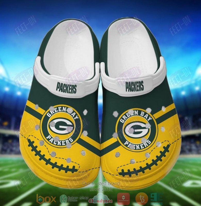NFL_Green_Bay_Packers_Green-Yellow_Crocband_Crocs_Clog_Shoes