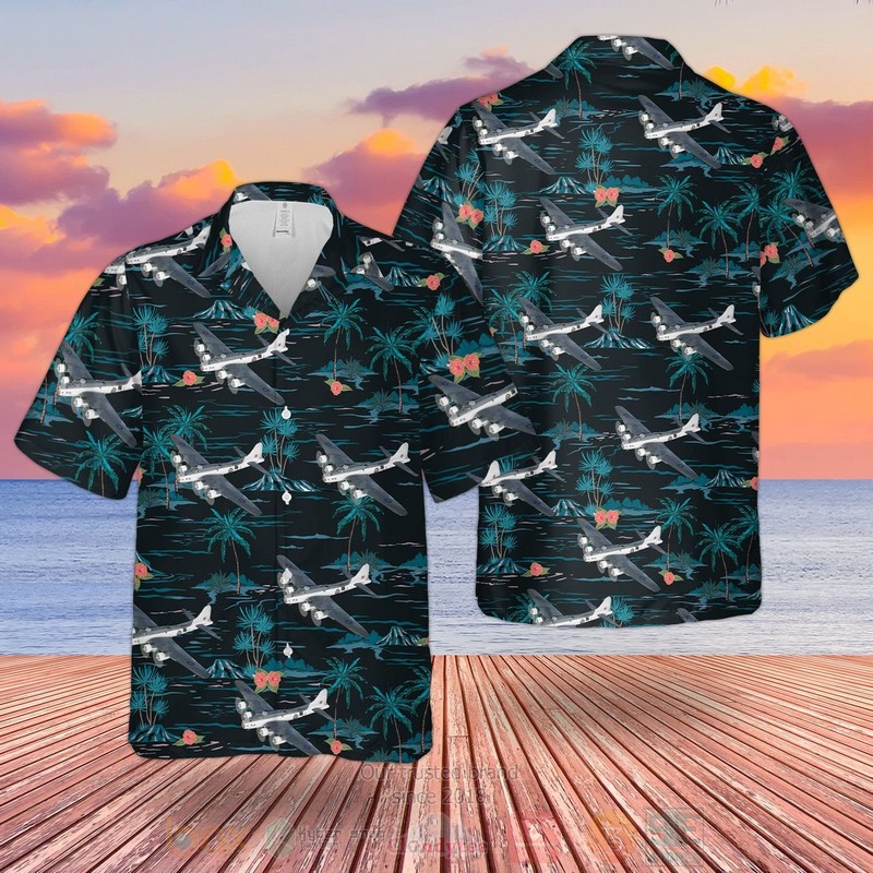 RAF_Boeing_B-17_Mk_IIA_Flying_Fortress_Hawaiian_Shirt