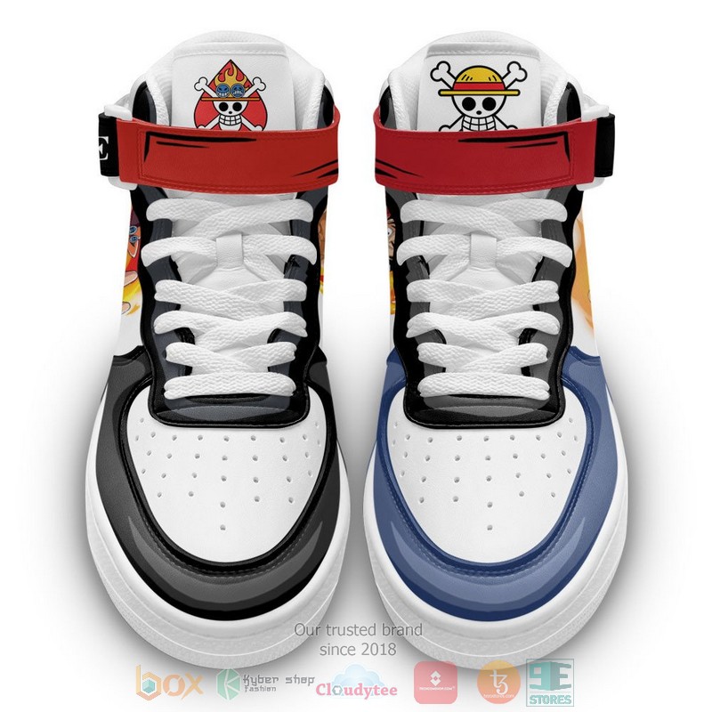 Ace_and_Luffy_One_Piece_Anime_High_Air_Force_Shoes_1