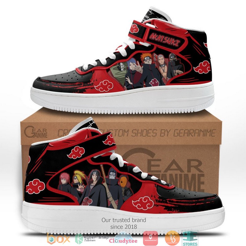 Akatsuki_Team_Anime_for_Otaku_High_Air_Force_Shoes