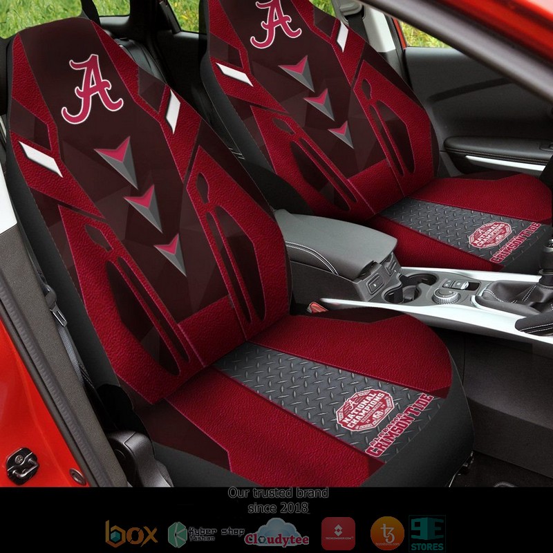 Alabama_Crimson_Tide_NCAA_football_dark_red_Car_Seat_Covers