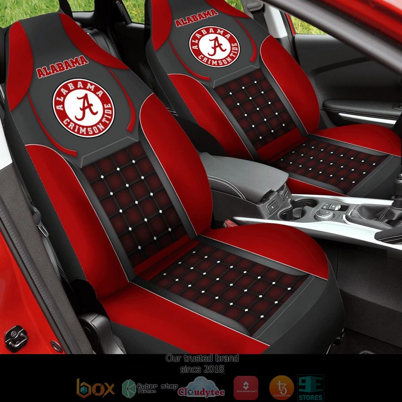 Alabama_Crimson_Tide_NCAA_football_logo_red_Car_Seat_Covers