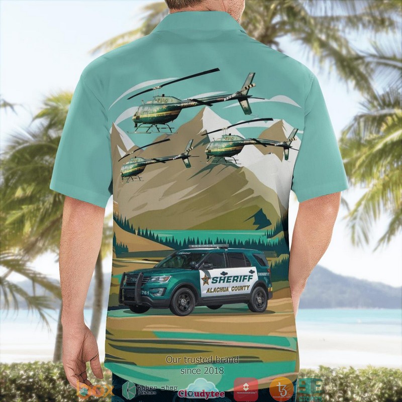 Alachua_County_Florida_Alachua_County_Sheriffs_Office_Ford_Utility_Interceptor_And_Bell_OH-58A_Kiowa_3D_Hawaii_Shirt_1