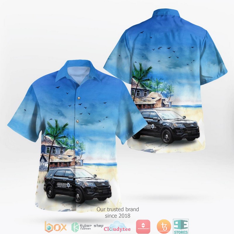 Allentown_Pennsylvania_Lehigh_County_Sheriffs_Office_Ford_Police_Interceptor_Utility_3D_Hawaii_Shirt