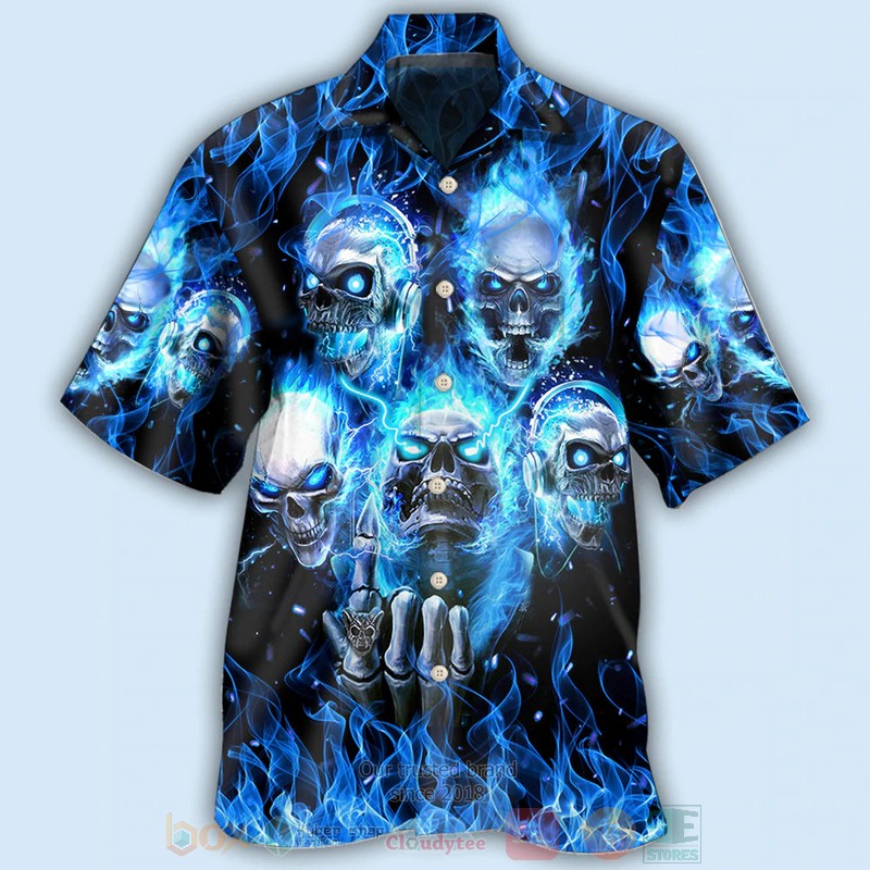 Angry_Blue_Skull_Hawaiian_Shirt