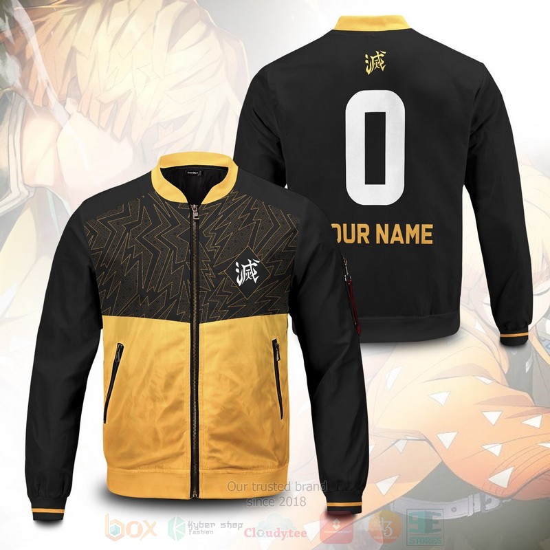 Anime_Agatsuma_Zenitsu_Personalized_Bomber_Jacket_1