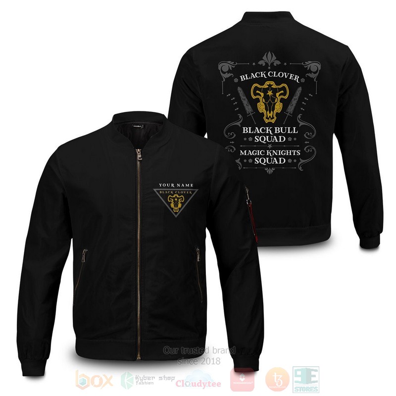 Anime_Black_Bull_Squad_Personalized_Bomber_Jacket