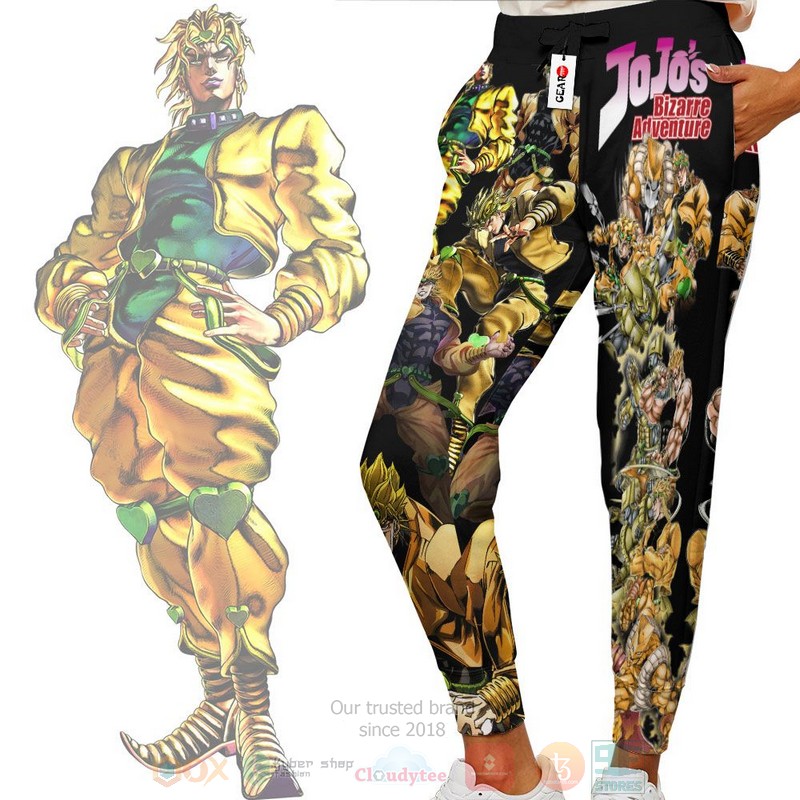 Anime_Dio_Brando_JoJos_Adventures_Bizarre_Adventure_Sweatpants_1