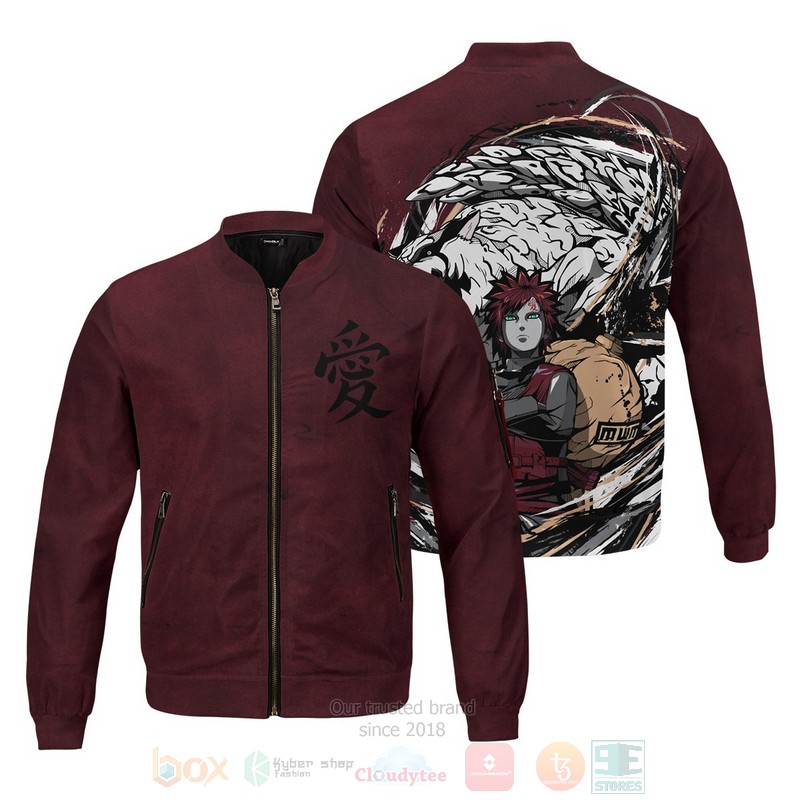 Anime_Gaara_Shukaku_Bomber_Jacket