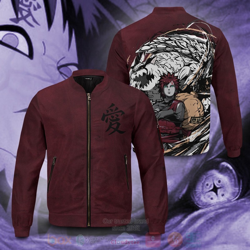 Anime_Gaara_Shukaku_Bomber_Jacket_1