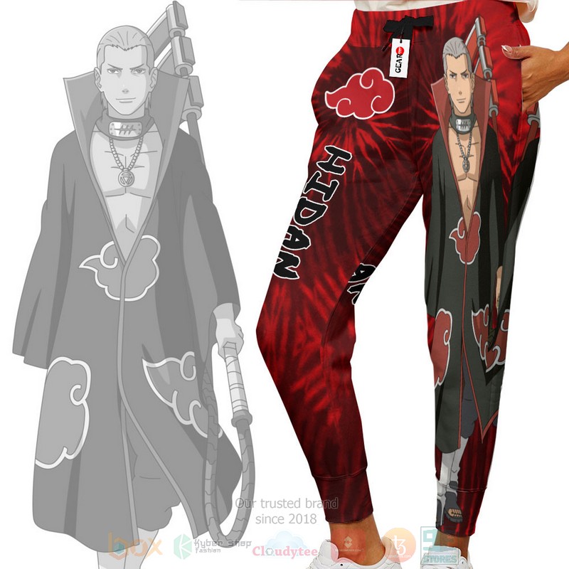 Anime_Hidan_Akatsuki_Tie_Dye_Sweatpants_1