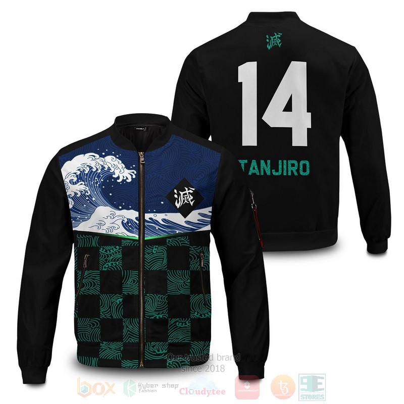 Anime_Kamado_Tanjiro_Personalized_Bomber_Jacket