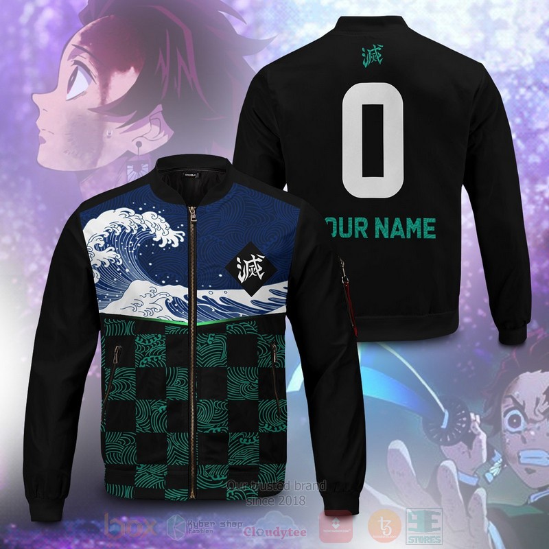 Anime_Kamado_Tanjiro_Personalized_Bomber_Jacket_1