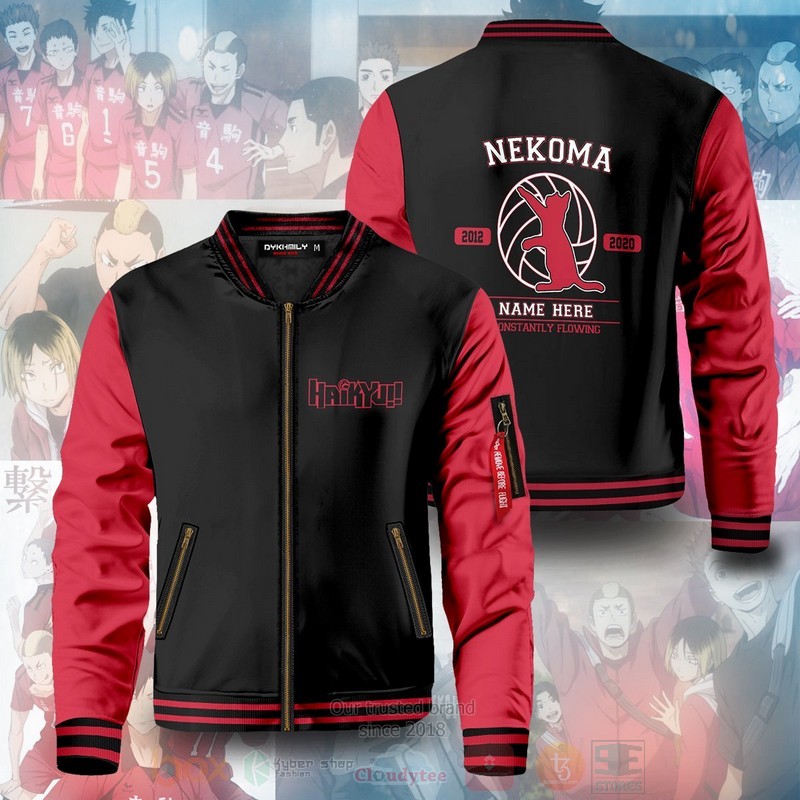 Anime_Nekoma_Constantly_Flowing_Personalized_Bomber_Jacket_1