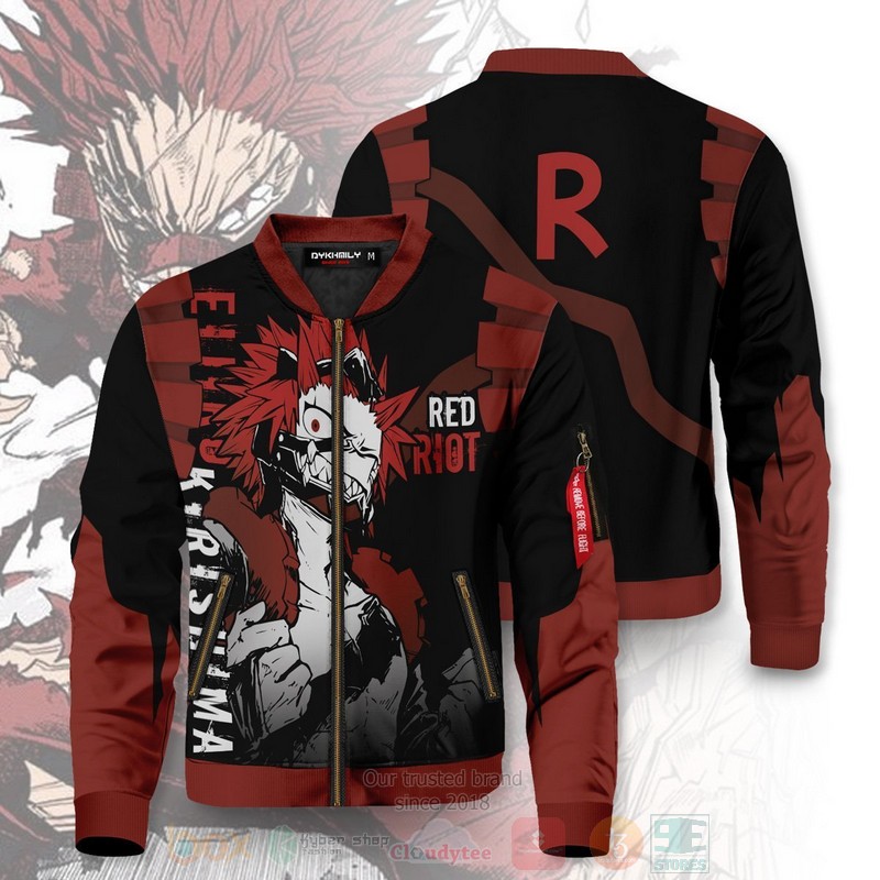 Anime_Red_Riot_Kirishima_Bomber_Jacket_1