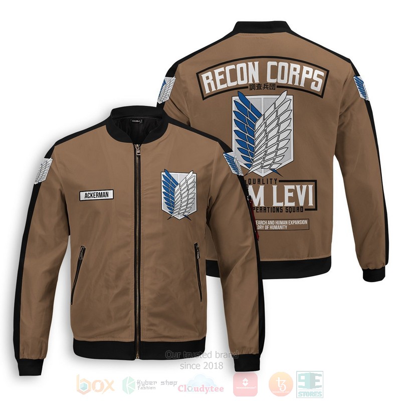 Anime_Team_Levi_Personalized_Bomber_Jacket