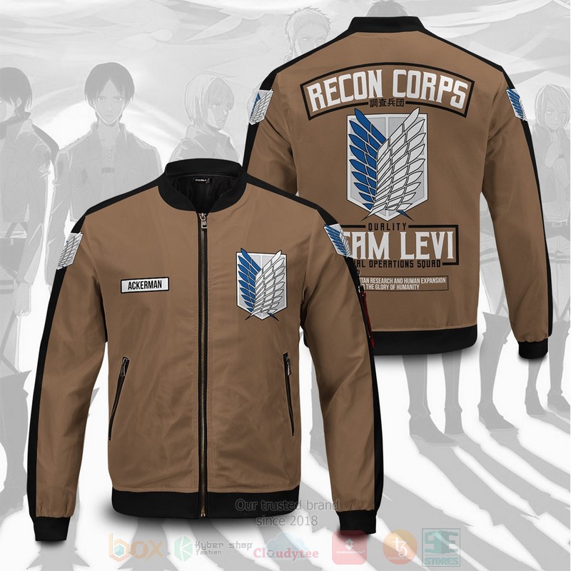 Anime_Team_Levi_Personalized_Bomber_Jacket_1