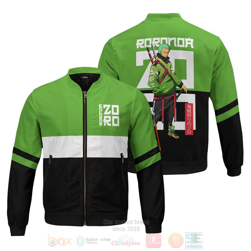 Anime_Zoro_Samurai_StWear_Bomber_Jacket