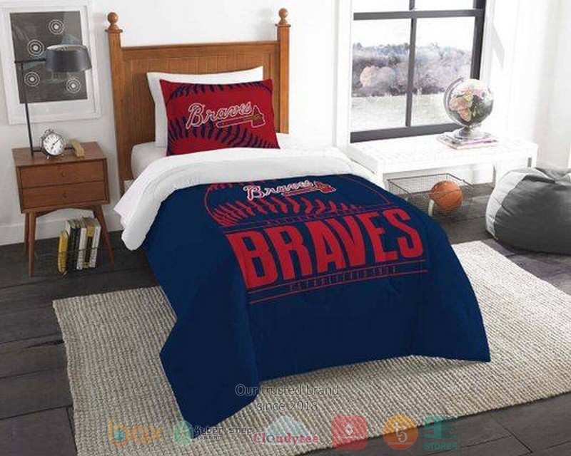 Atlanta_Braves_MLB_blue_Bedding_Set