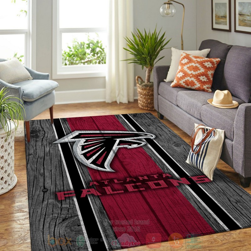 Atlanta_Falcons_NFL_Team_Logo_Wooden_Area_Rugs_1