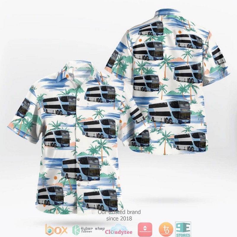 Australia_Double-decker_Buses_Bustech_3D_Hawaii_Shirt