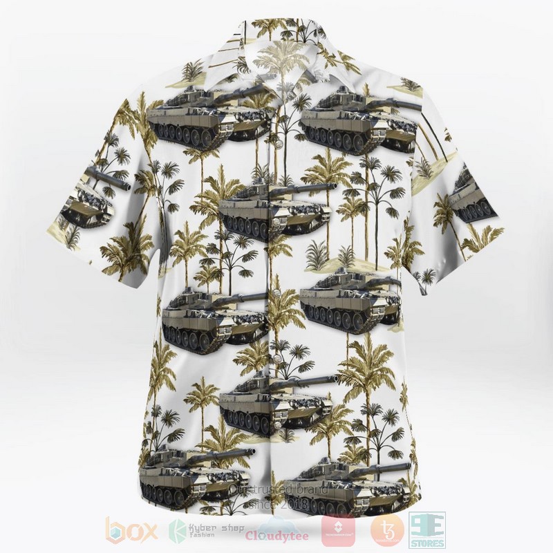 Austrian_Army_Leopard_2A4_Main_Battle_Tank_Hawaiian_Shirt_1