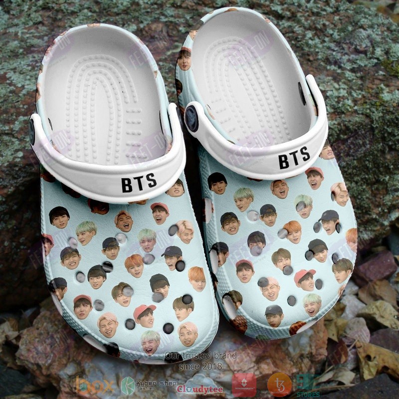 BTS_Members_picture_blue_crocband_clog
