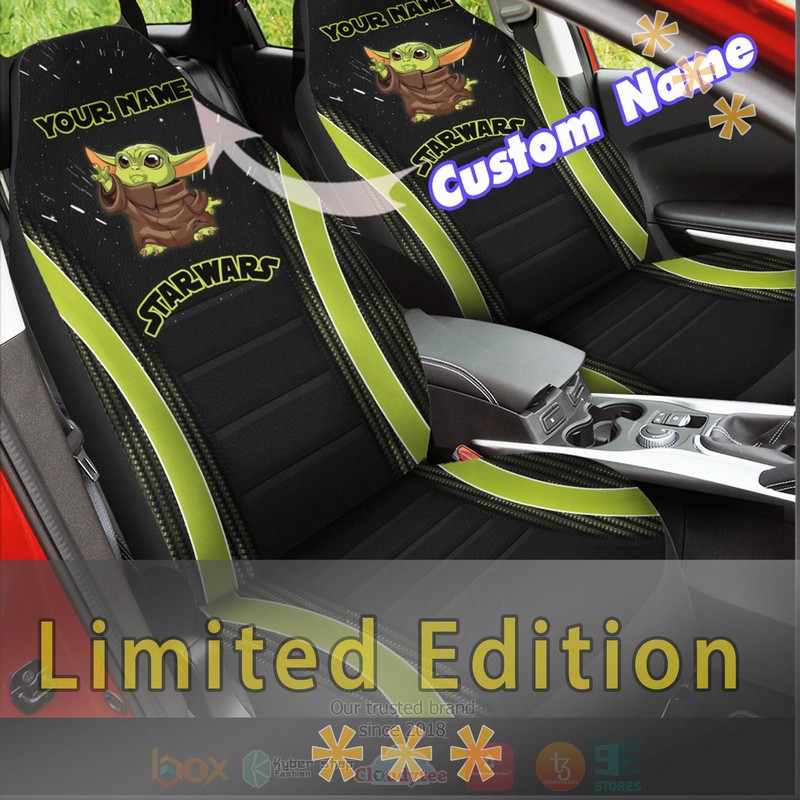 Baby_Yoda_Star_Wars_Custom_Name_Car_Seat_Cover_1