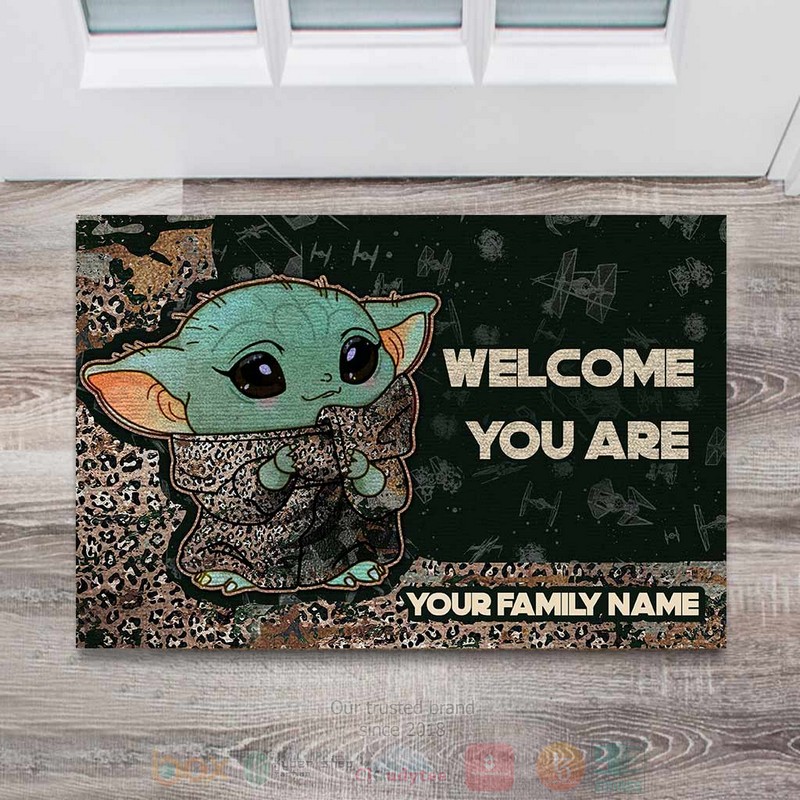 Baby_Yoda_Star_Wars_Welcome_You_Are_Custom_Name_Doormat