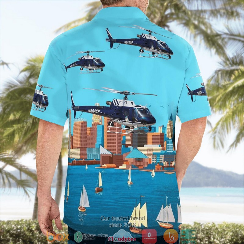 Baltimore_County_Maryland_Baltimore_County_Police_Department_Eurocopter_AS350B3_Helicopters_Hawaii_3D_Shirt_1