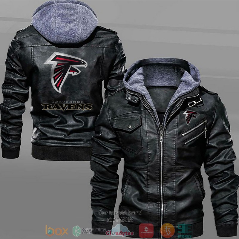 Baltimore_Ravens_Black_Brown_Leather_Jacket
