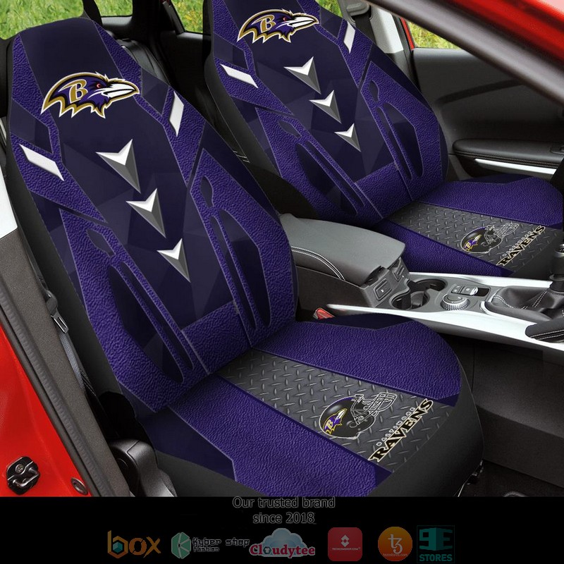 Baltimore_Ravens_NFL_purple_Car_Seat_Covers
