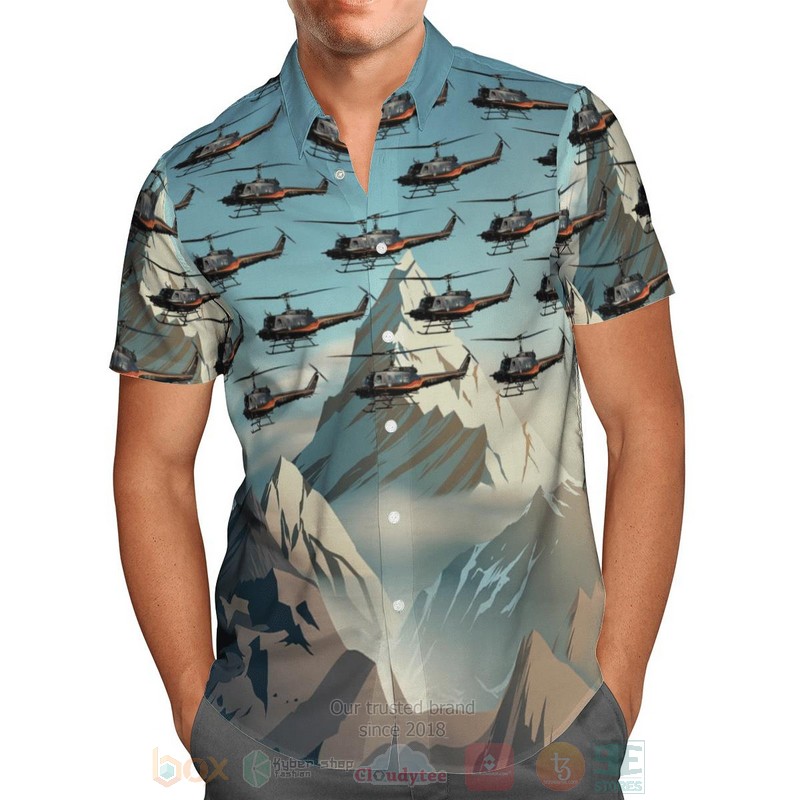 Bell_UH-1D_German_Airforce_Hawaiian_Shirt_Hawaiian_Shirt_Short_1