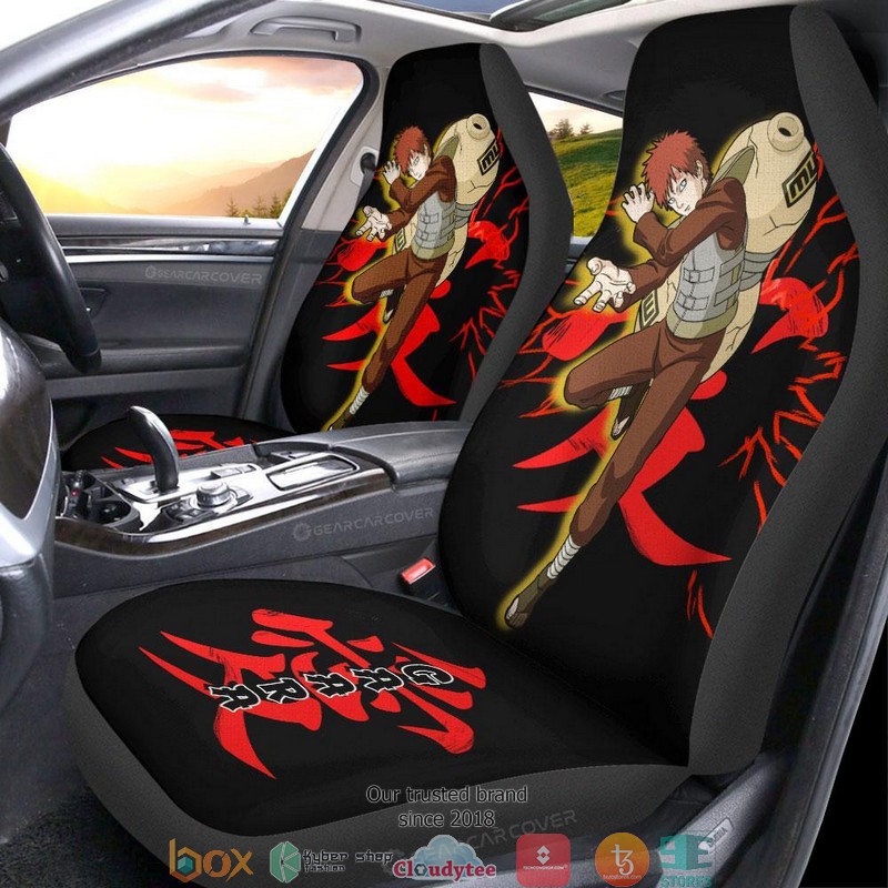 Black_Gaara_Naruto_Anime_Car_Seat_Cover_1