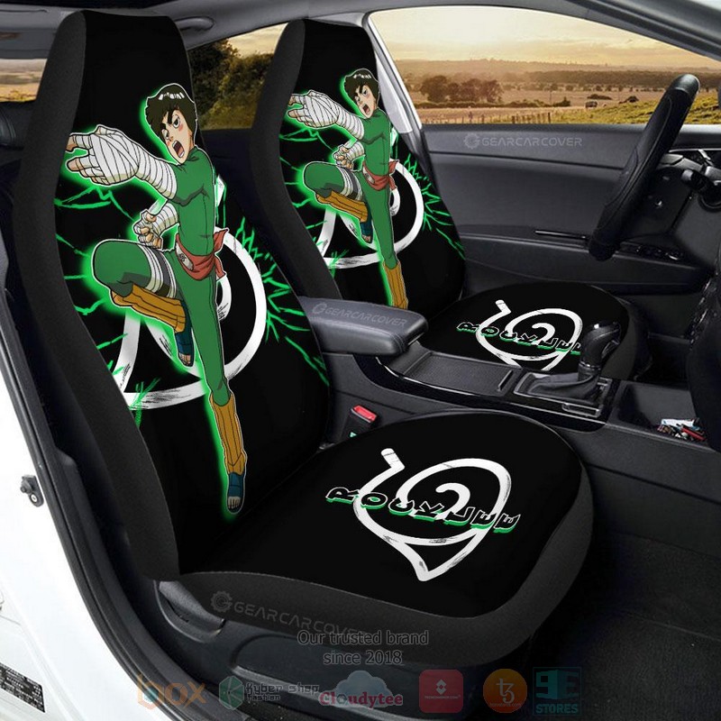 Black_Rock_Lee_Naruto_Anime_Car_Seat_Cover