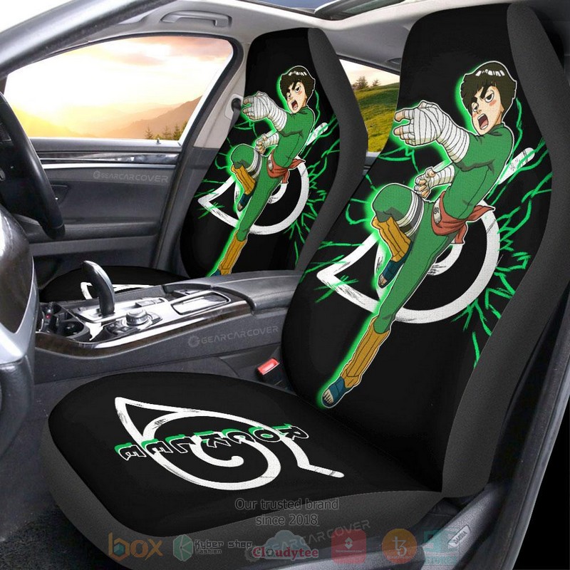 Black_Rock_Lee_Naruto_Anime_Car_Seat_Cover_1