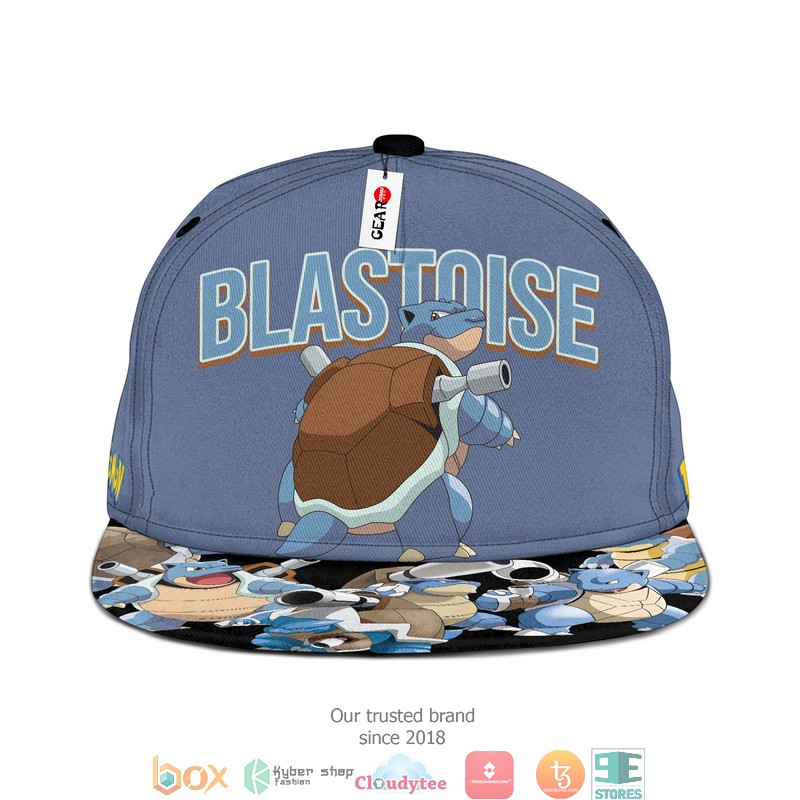 Blastoise_Pokemon_Anime_Gifts_for_Otaku_Snapback_hat