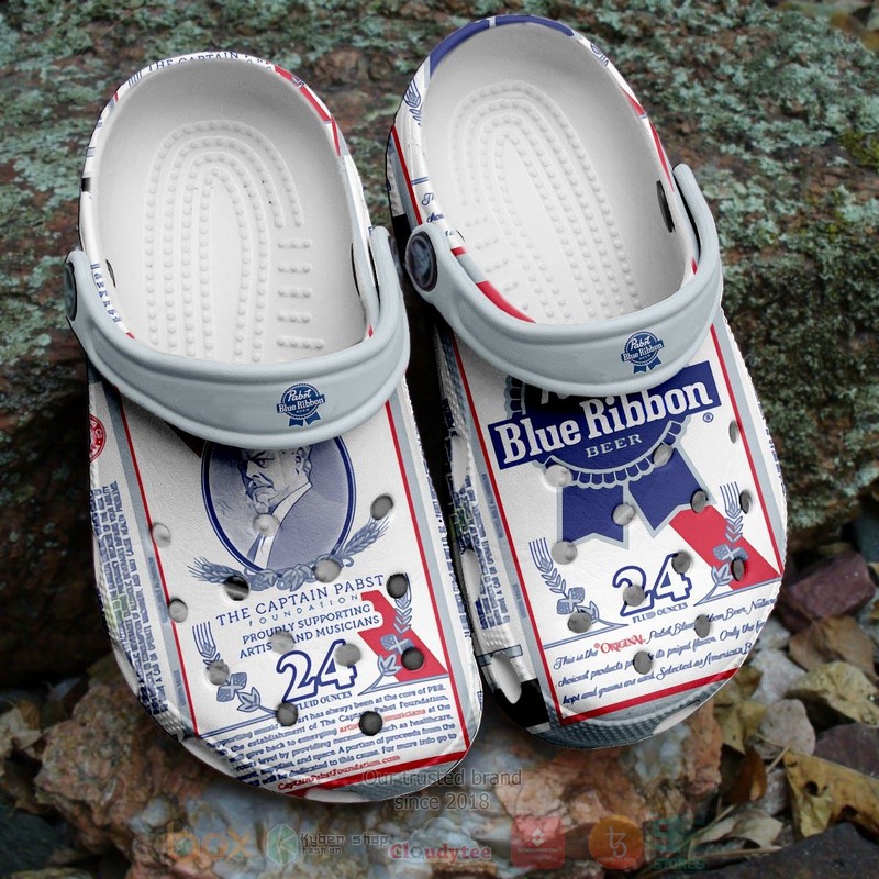 Blue_ribbon_Crocband_Crocs_Clog_Shoes