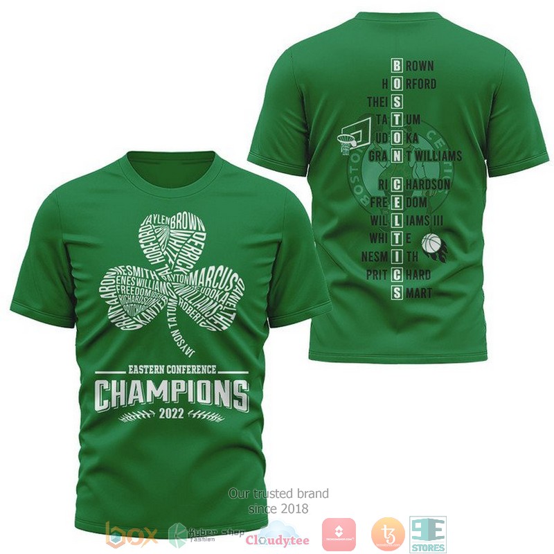 Boston_Celtics_Eastern_Conference_Champions_2022_3D_shirt_Hoodie