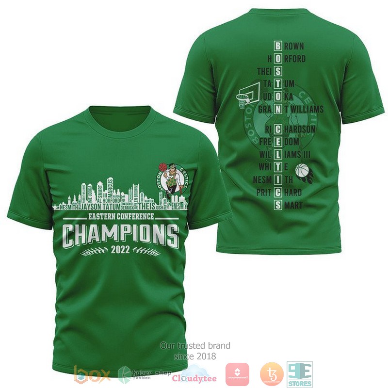 Boston_Celtics_Players_name_Eastern_Conference_Champions_2022_3D_shirt_Hoodie