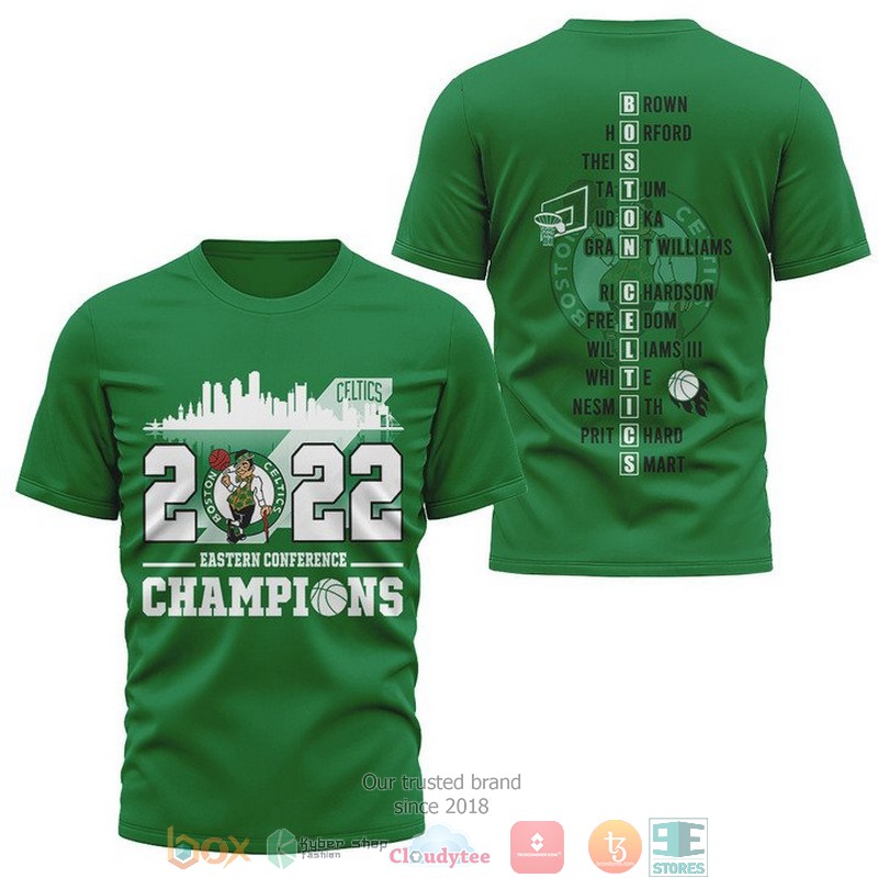 Boston_Celtics_logo_Eastern_Conference_Champions_2022_3D_shirt_Hoodie