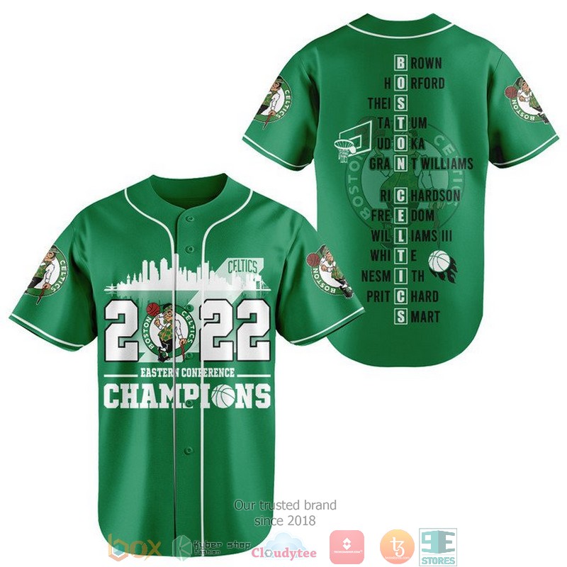 Boston_Celtics_logo_Players_name_Eastern_Conference_Champions_2022_Baseball_Jersey