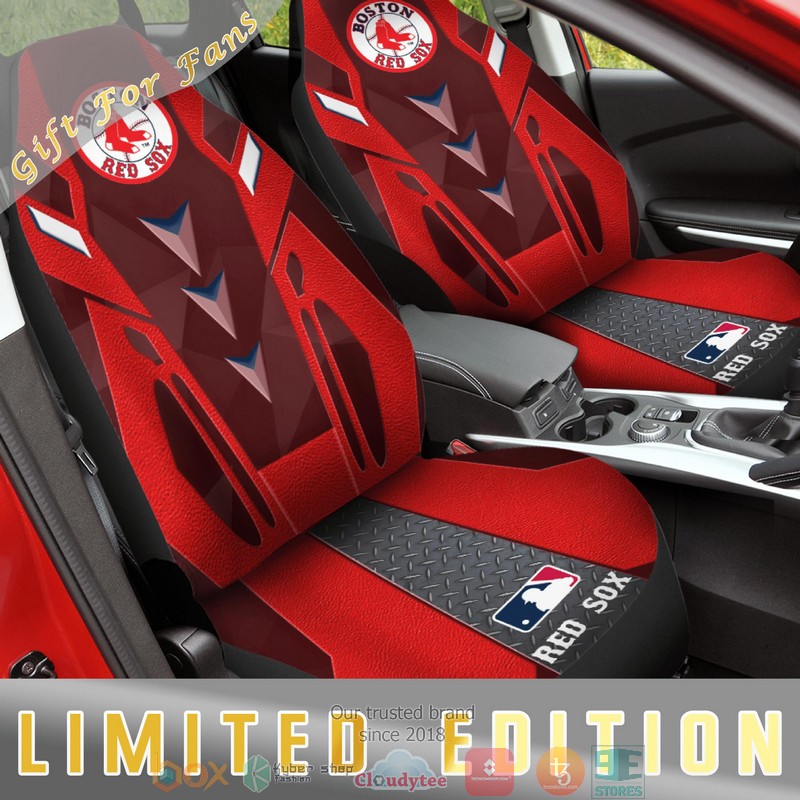 Boston_Red_Sox_MLB_logo_Car_Seat_Covers