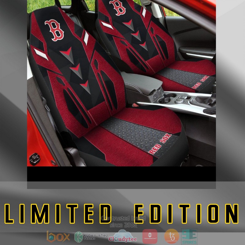 Boston_Red_Sox_MLB_logo_dark_red_Car_Seat_Covers_1