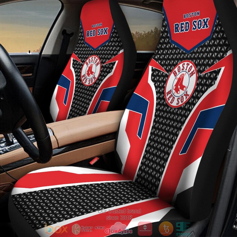 Boston_Red_Sox_MLB_red_blue_Car_Seat_Covers
