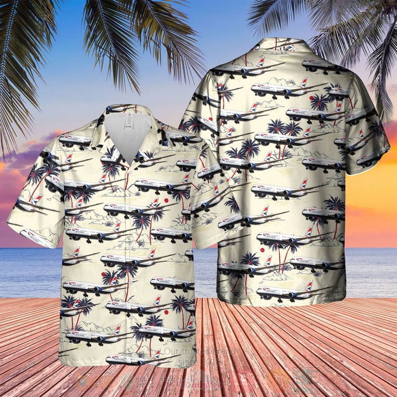 British_Airways_Boeing_787-10_Dreamliner_Hawaiian_Shirt_Short_1